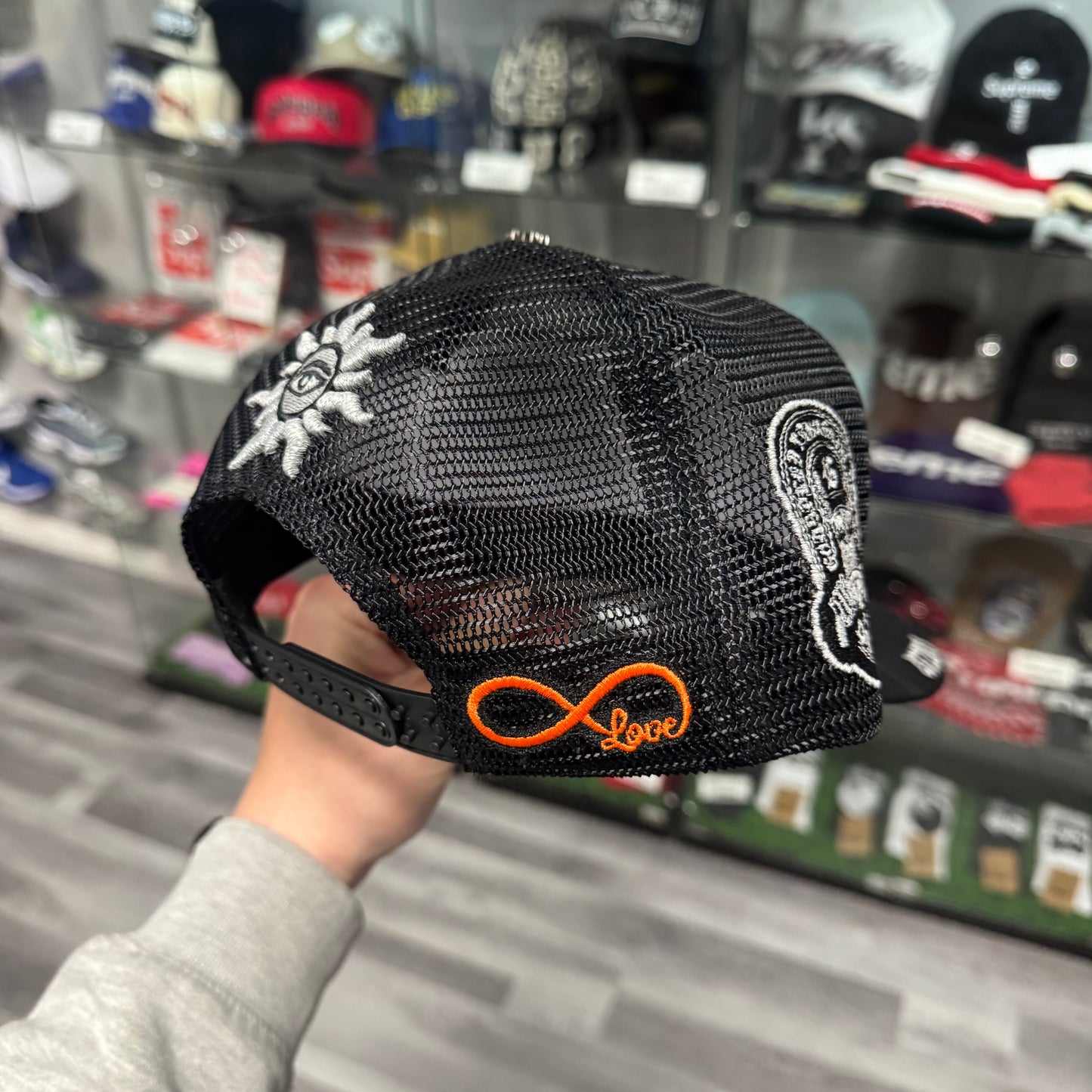 Godspeed Trucker Hat (Black/Red)