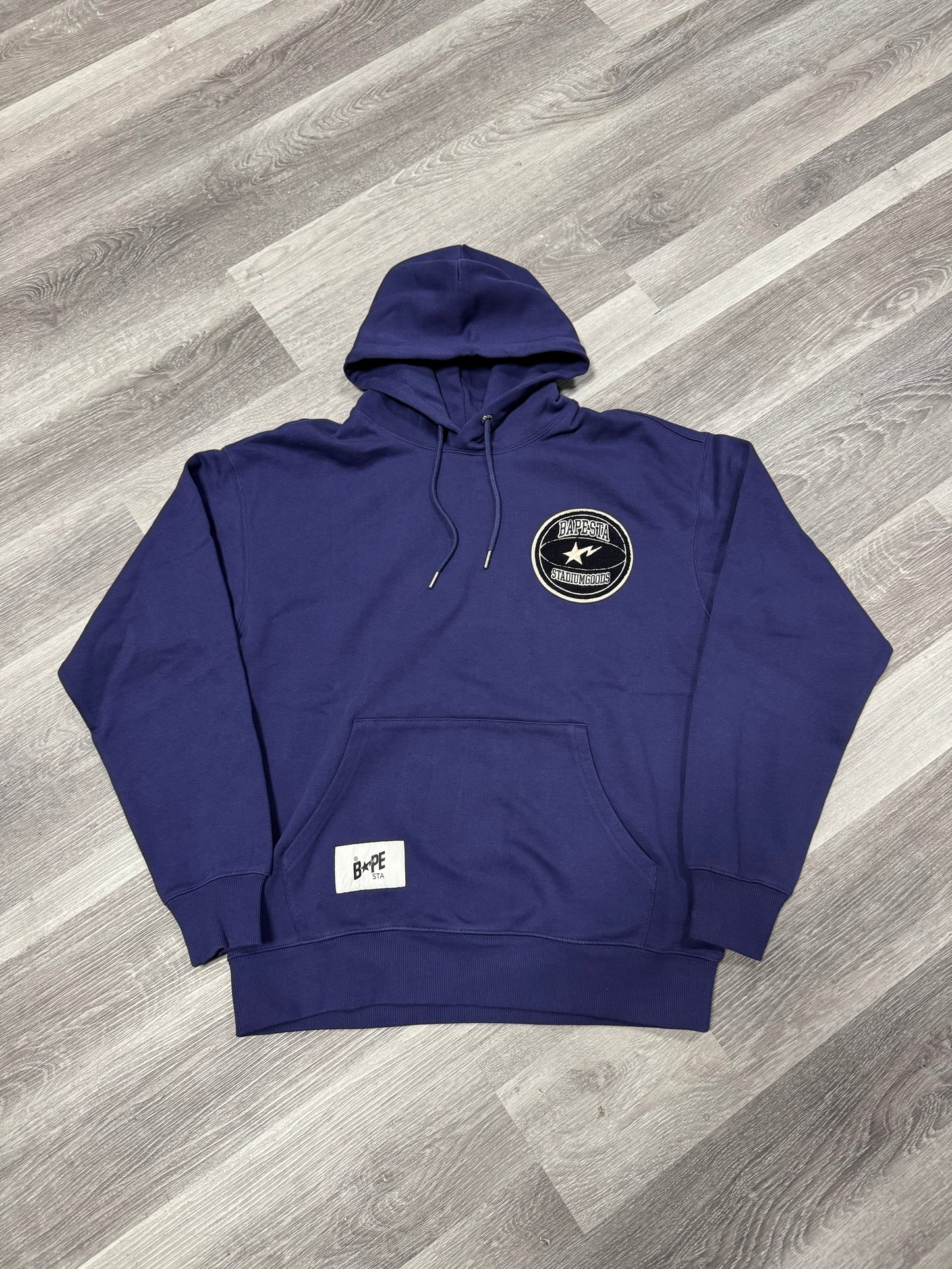 Bape x Stadium Goods Hoodie (Navy)