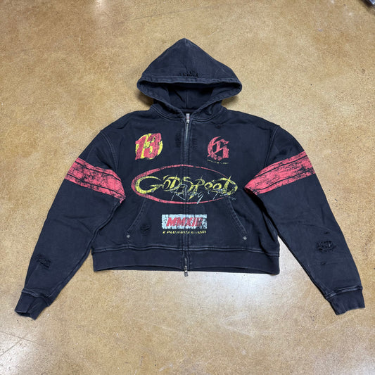 Godspeed Speedway Zip Up Hoodie (Black)