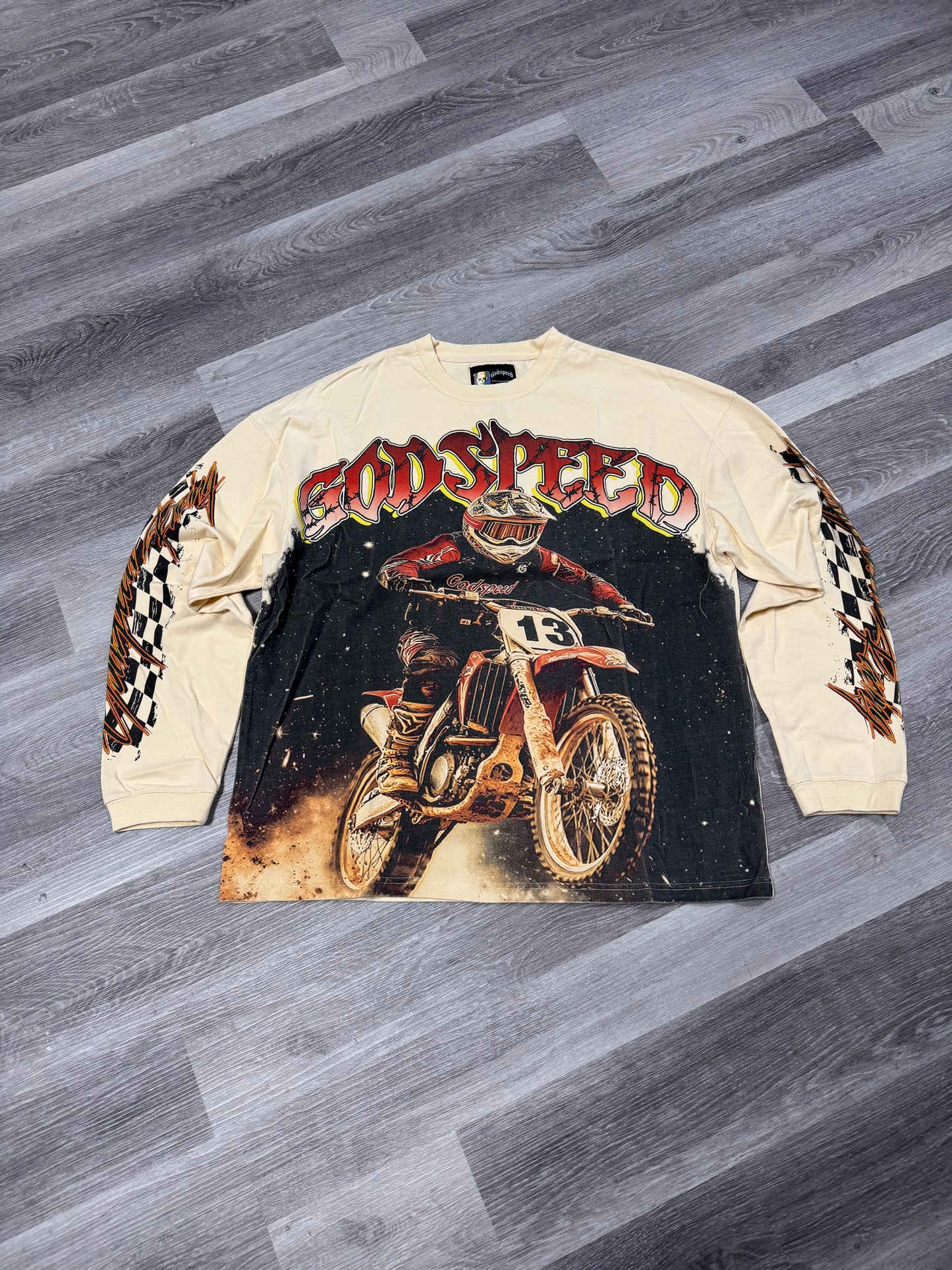 Godspeed Full Throttle Longsleeve (Bone)