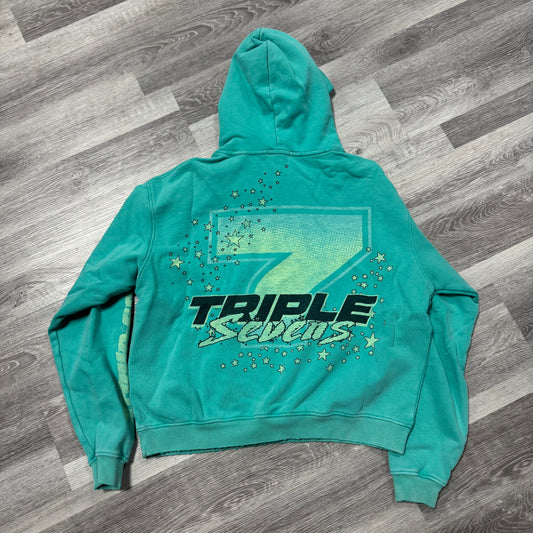 Triple Sevens Surfs Up Hoodie (Teal)
