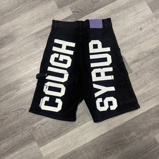 Thats a Awful Lot of Cough Syrup Classic Carpenter Denim Shorts