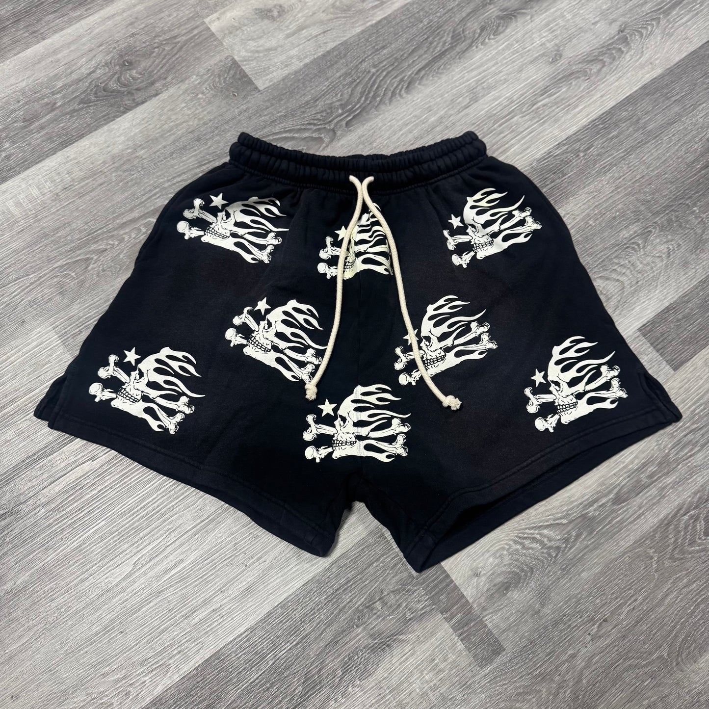 Hellstar Cross Bones Shorts