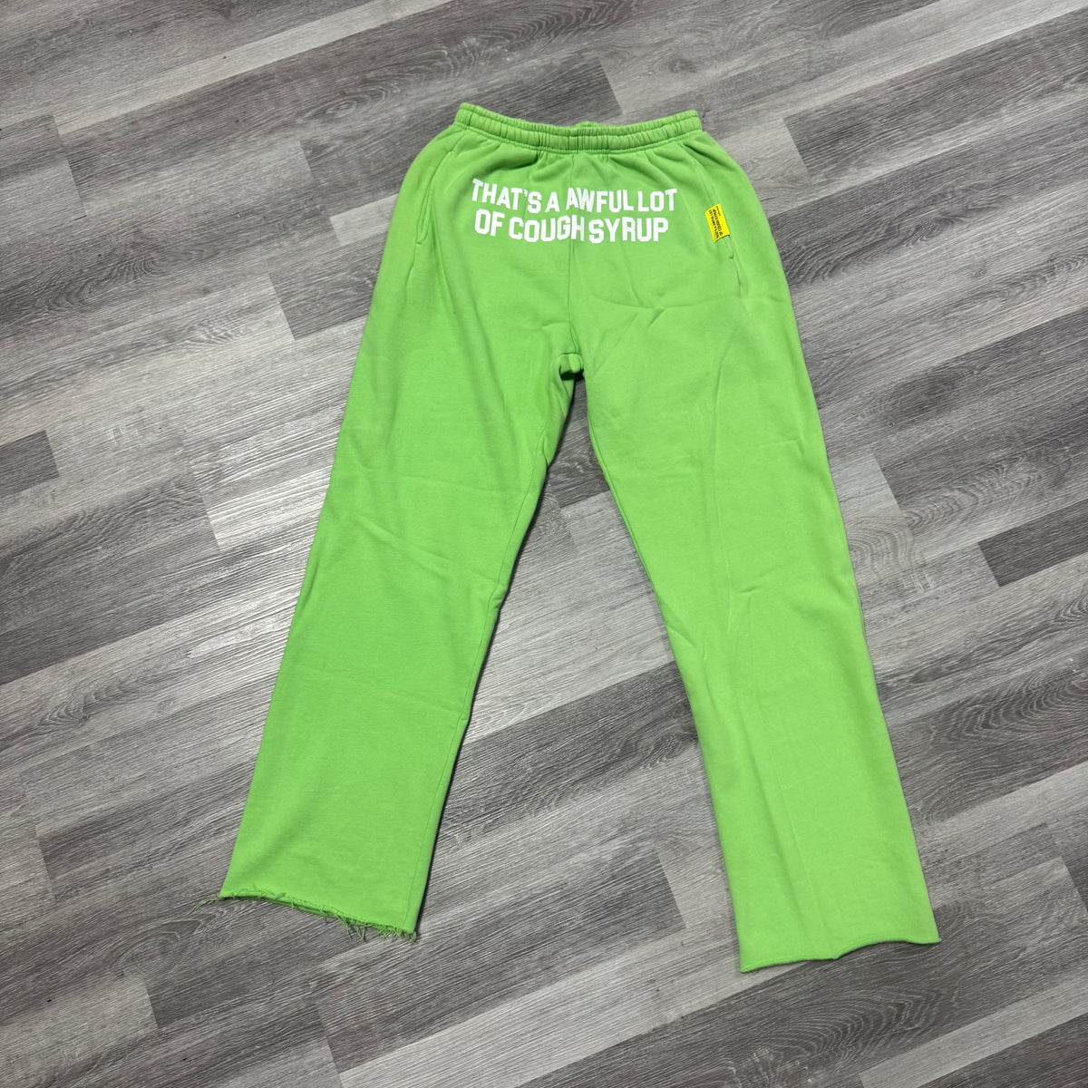 Thats a Awful Lot of Cough Syrup Sweatpants (Green)