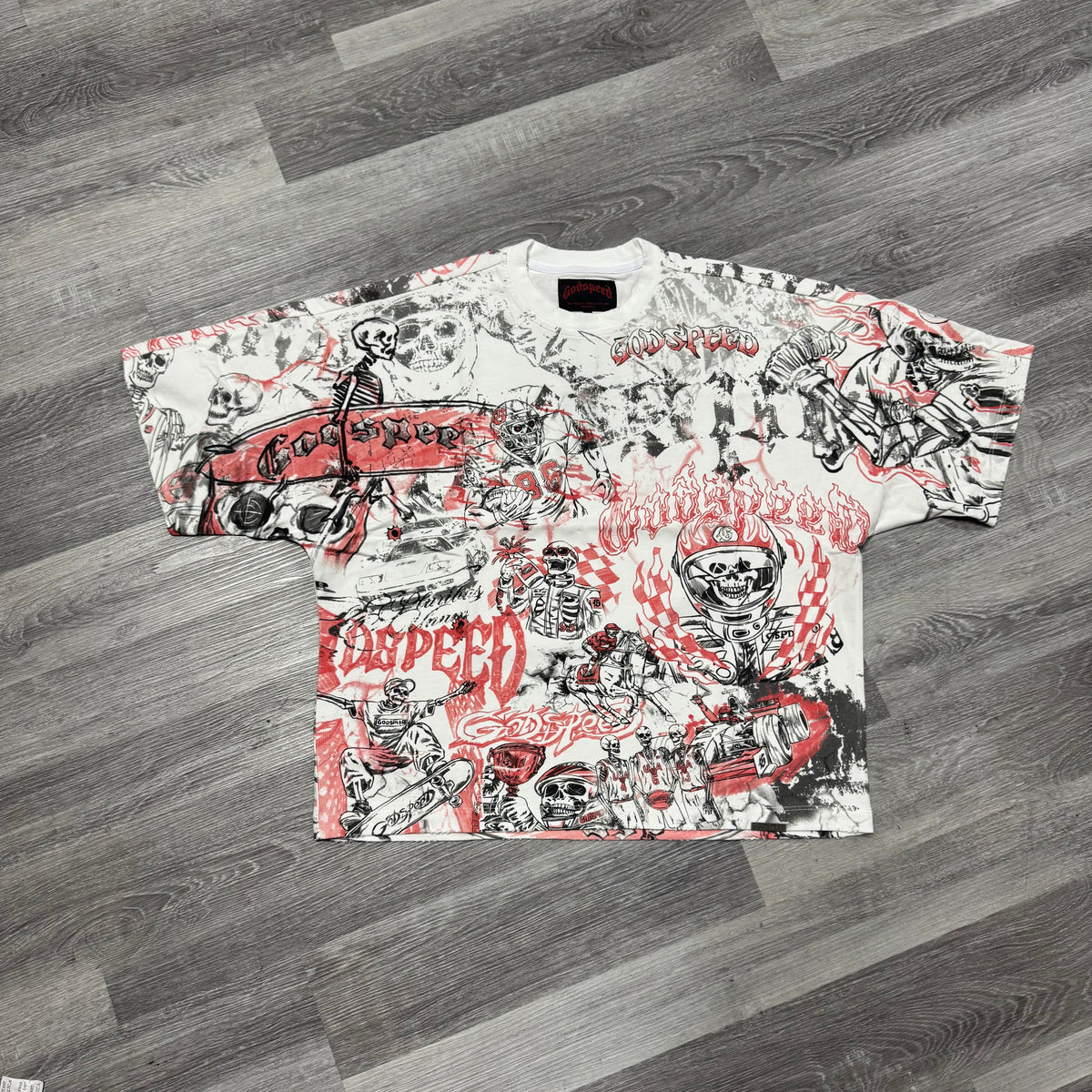 Godspeed Sketch Archive Tee (White)