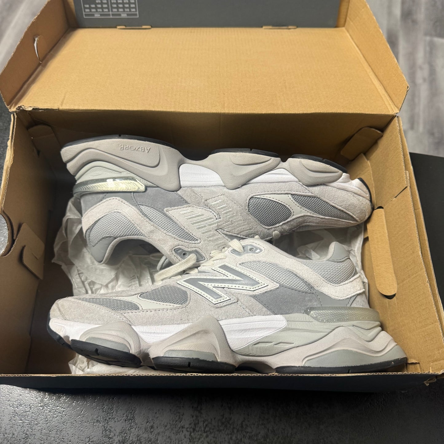 New Balance 9060 Concrete / Preowned