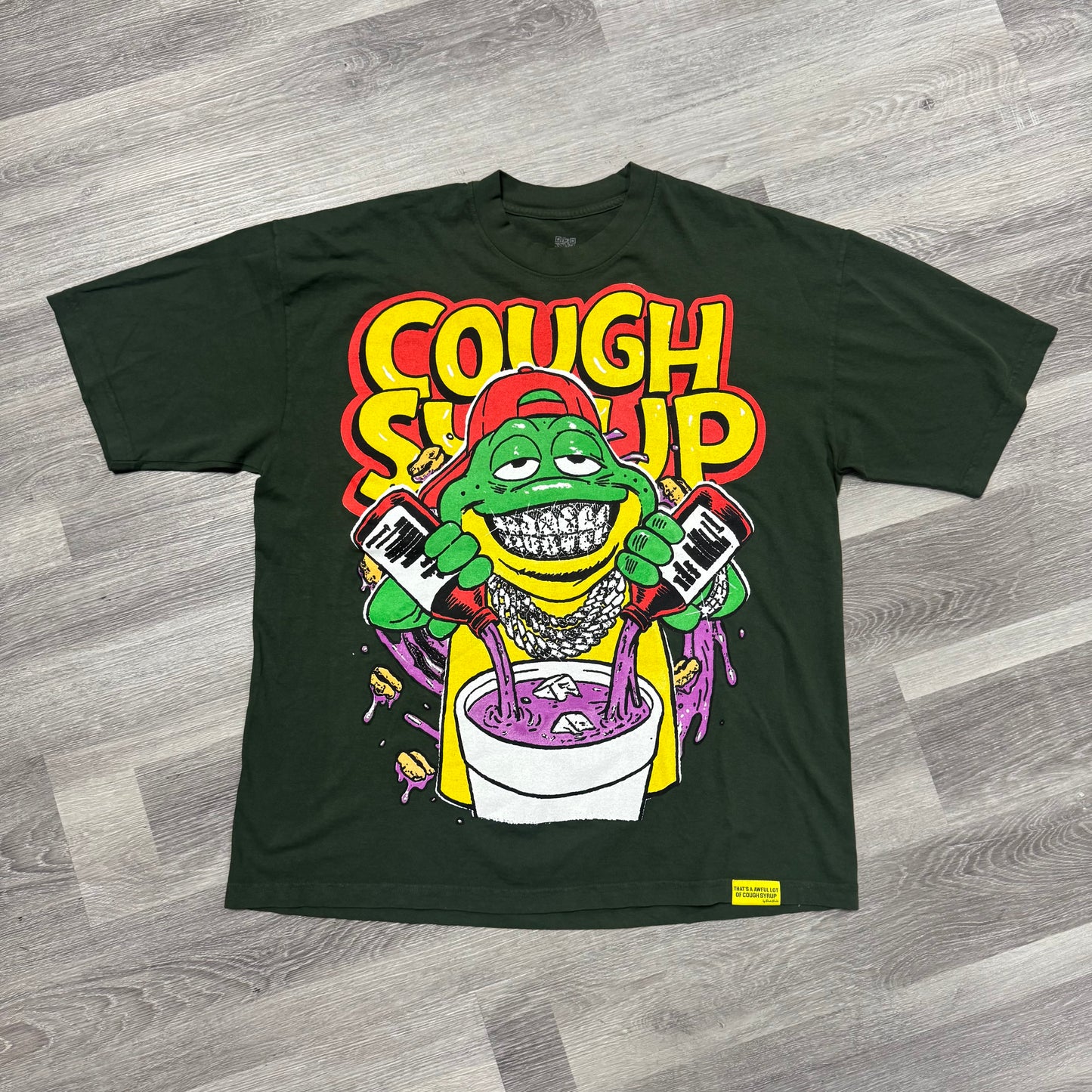 Thats a Awful Lot of Cough Syrup Honey Smacks cereal Tee