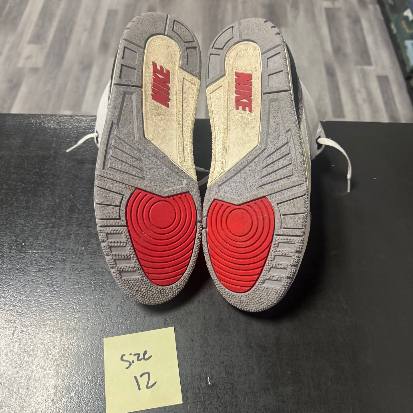 Jordan 3 Reimagined White Cement / Preowned