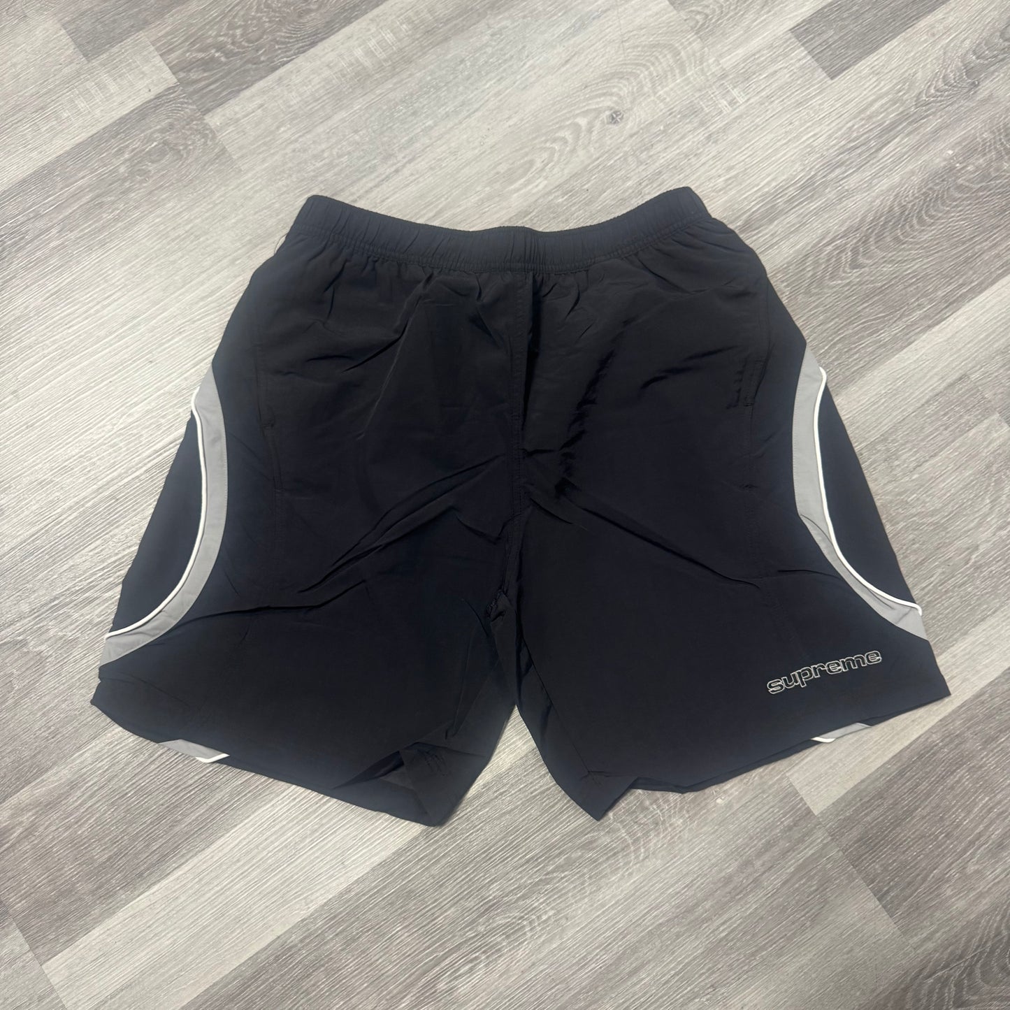 Supreme Paneled Water Shorts (Black)