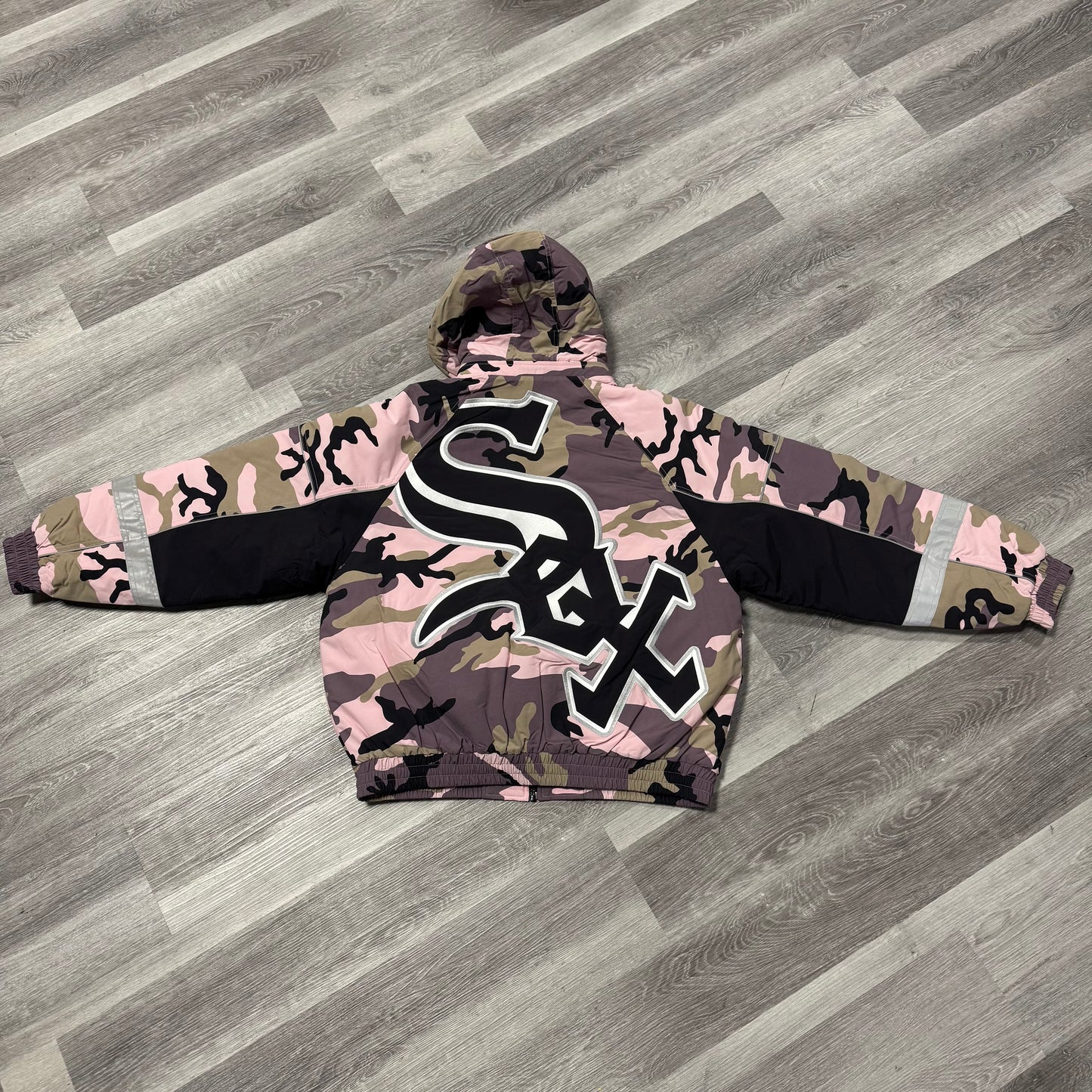 Supreme Chicago White Sox Stadium Jacket (Pink Camo)
