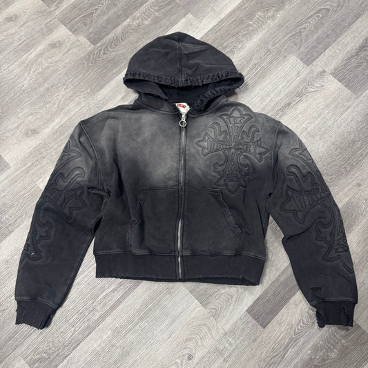 Valley Carver Zip Up Hoodie (Black)