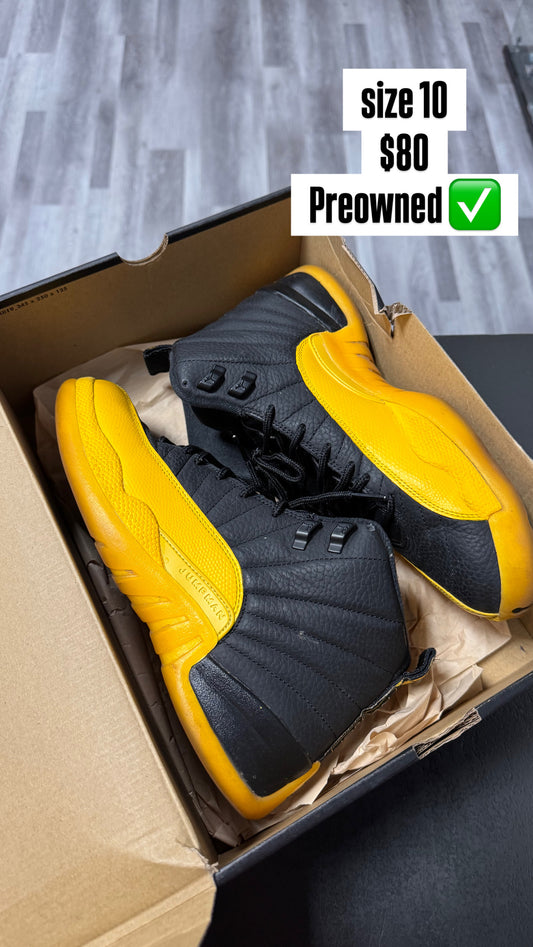 Jordan 12 University Gold / Preowned
