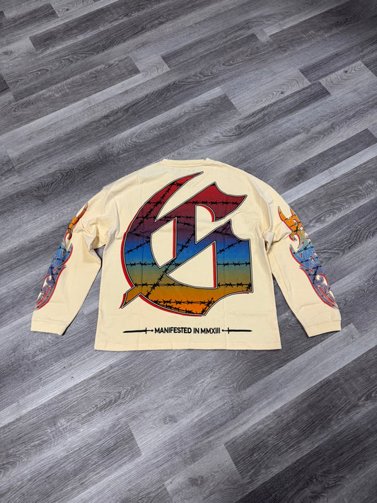 Godspeed Ollie Longsleeve Tee (Bone)