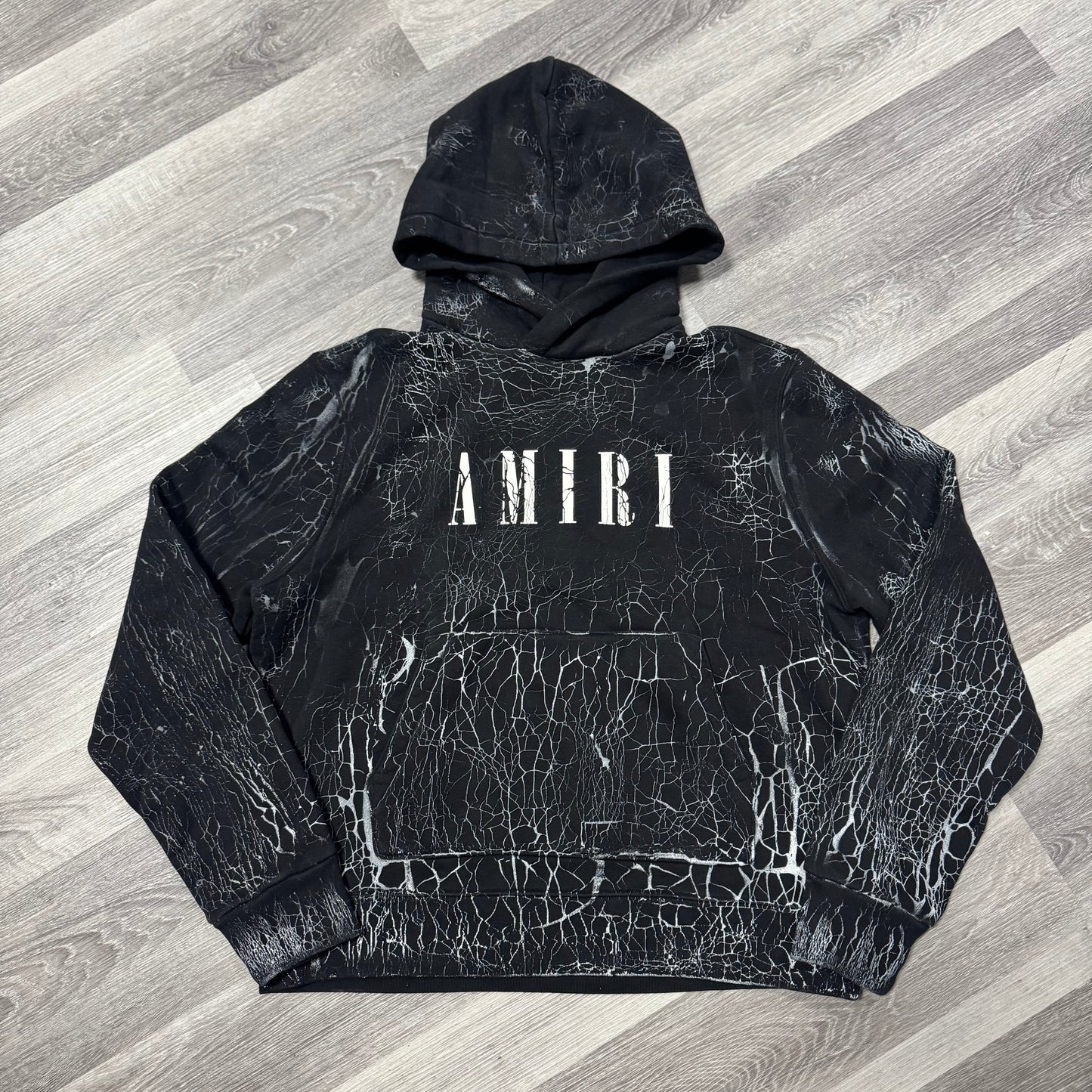 Amiri Cracked Core Logo Hoodie
