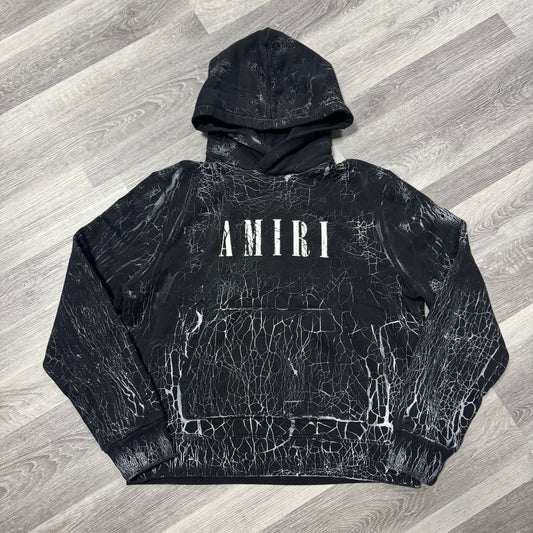 Amiri Cracked Core Logo Hoodie