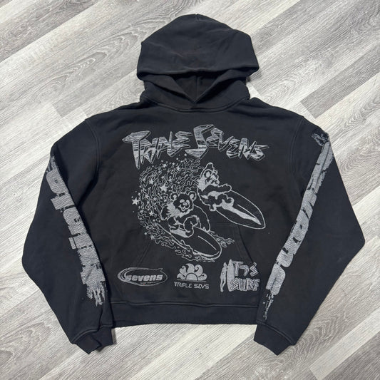 Triple Sevens Surfs Up Hoodie (Black)