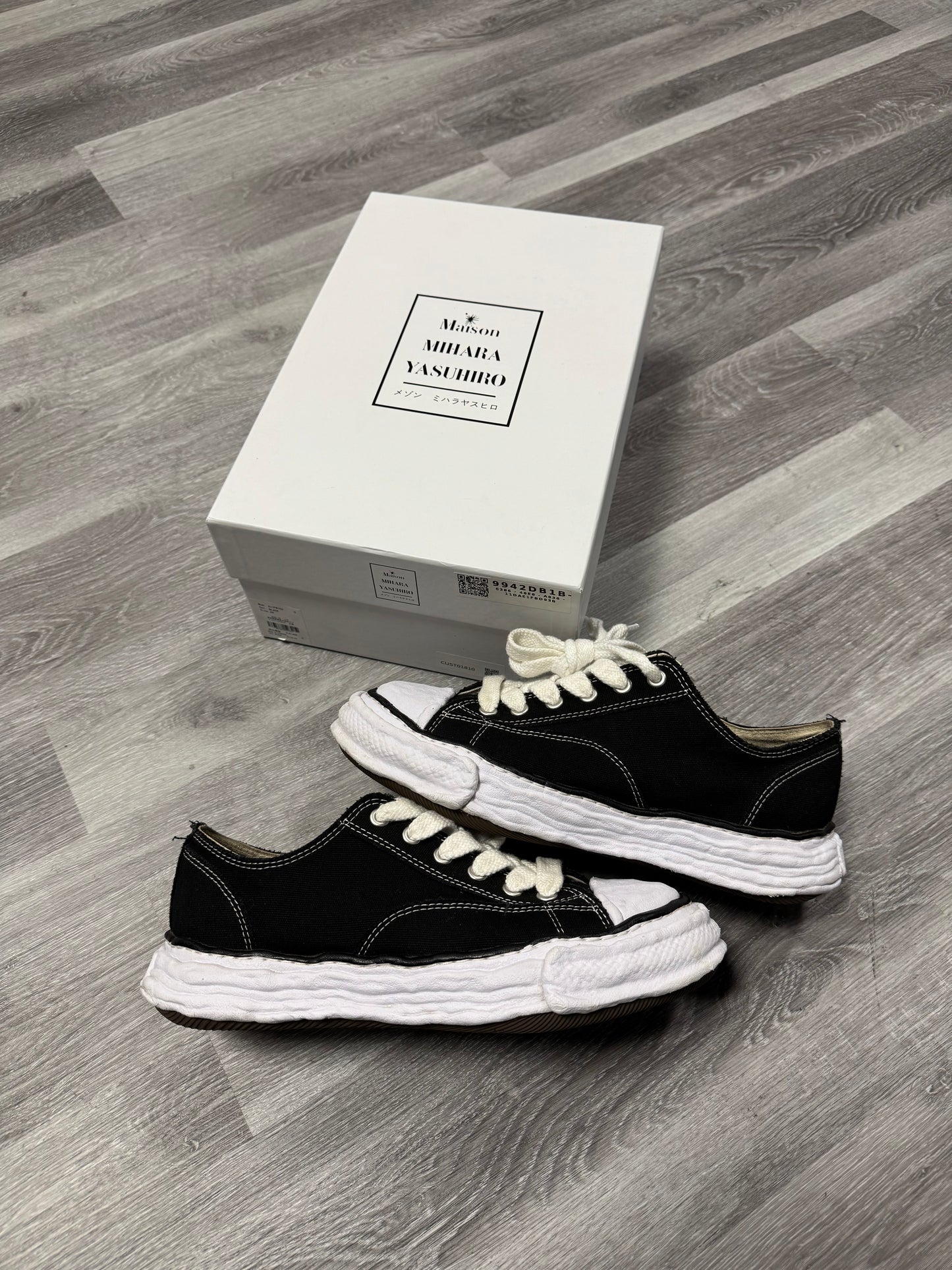 Maison Mihara Yasuhiro Low Black / Preowned