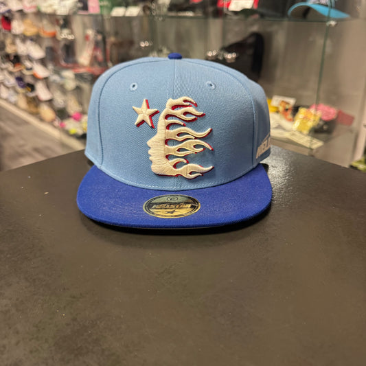 Hellstar Fitted Hat (Baby Blue)