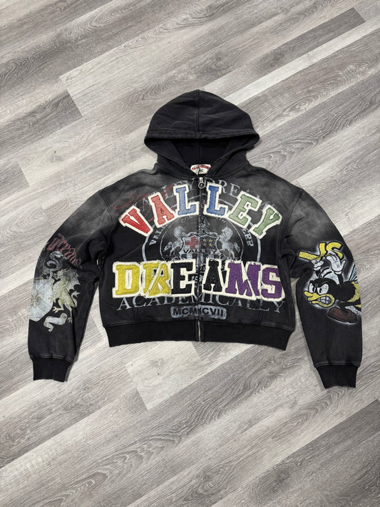 Valley Blasted Zip Up Hoodie