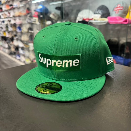 Supreme Rings Box Logo Fitted (Green)