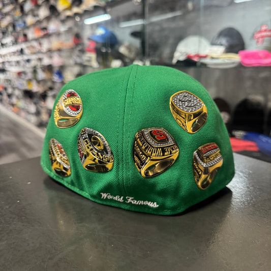 Supreme Rings Box Logo Fitted (Green)