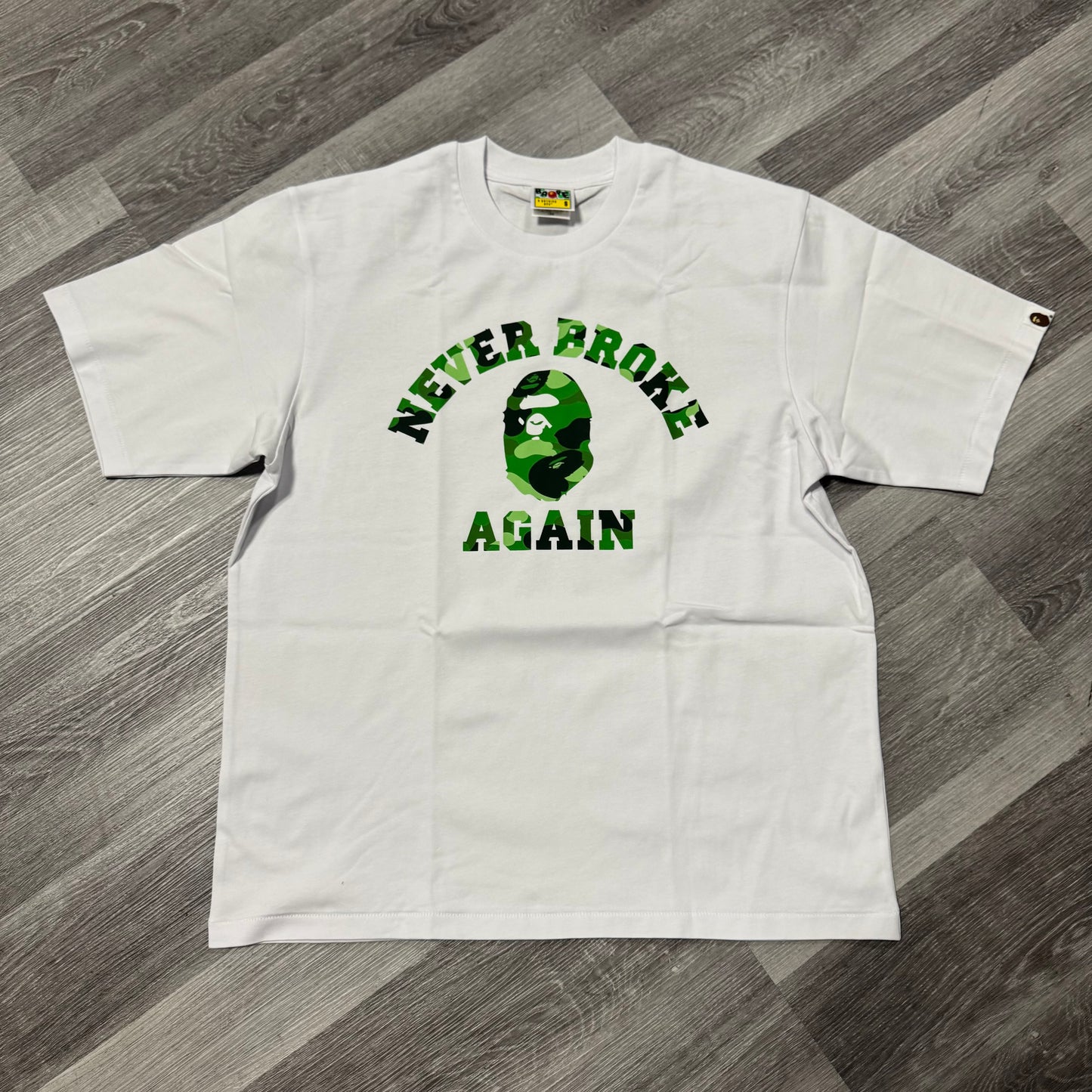 Bape NBA Youngboy Never Broke Again Tee (White)
