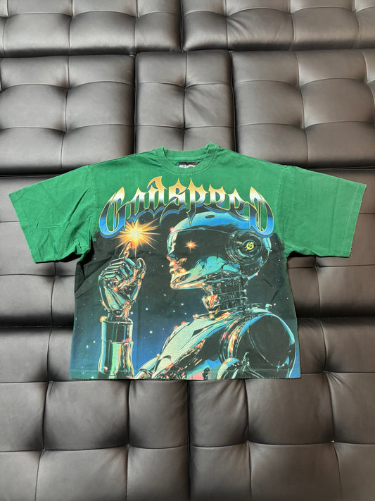 Godspeed Sputnik Moment Tee (Hunter Green)