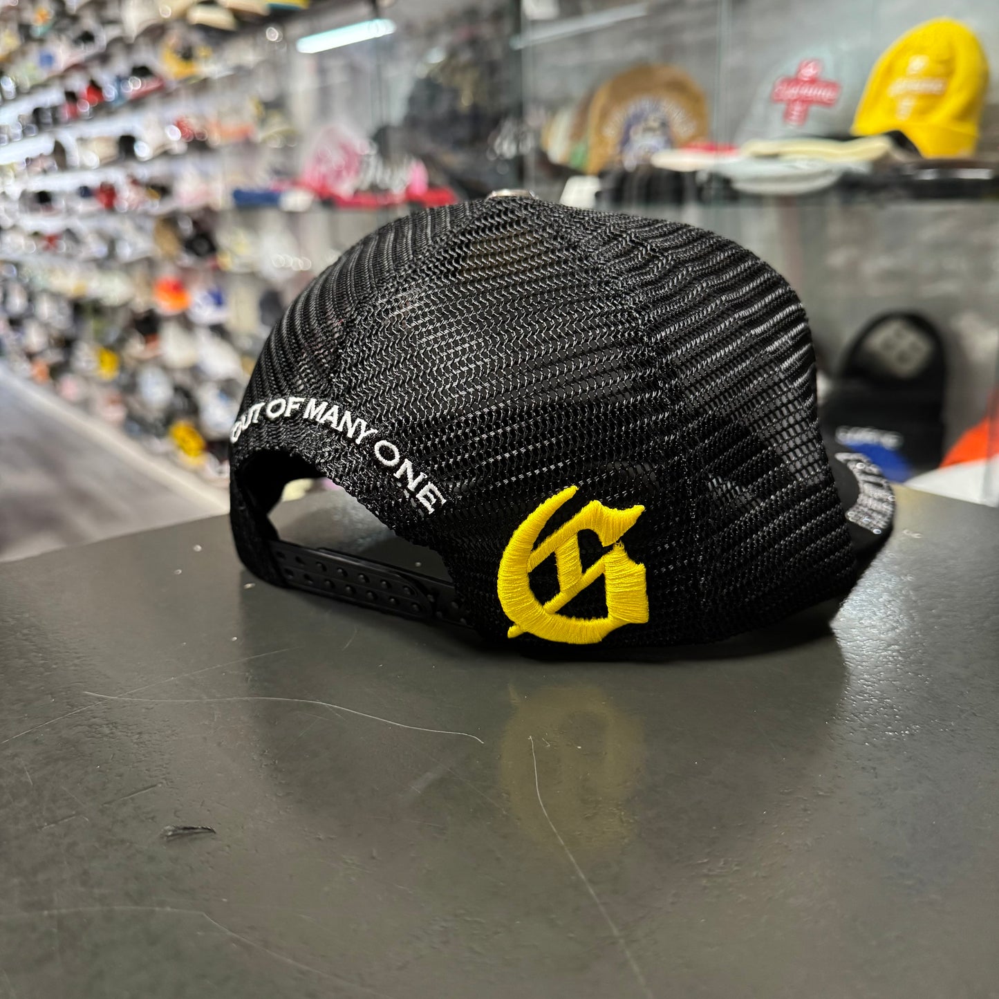 Godspeed Trucker Hat (White/Black)