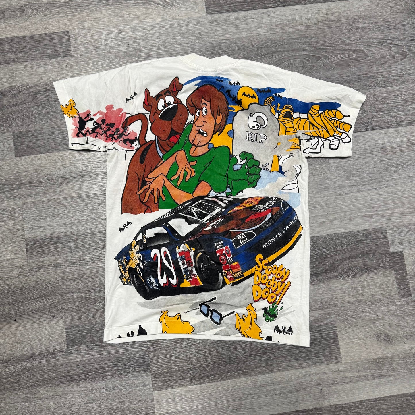 Nascar x Scooby Doo Graphic Tee (White)
