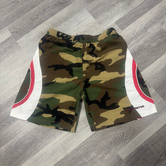 Supreme Paneled Water Shorts (Woodland Camo)