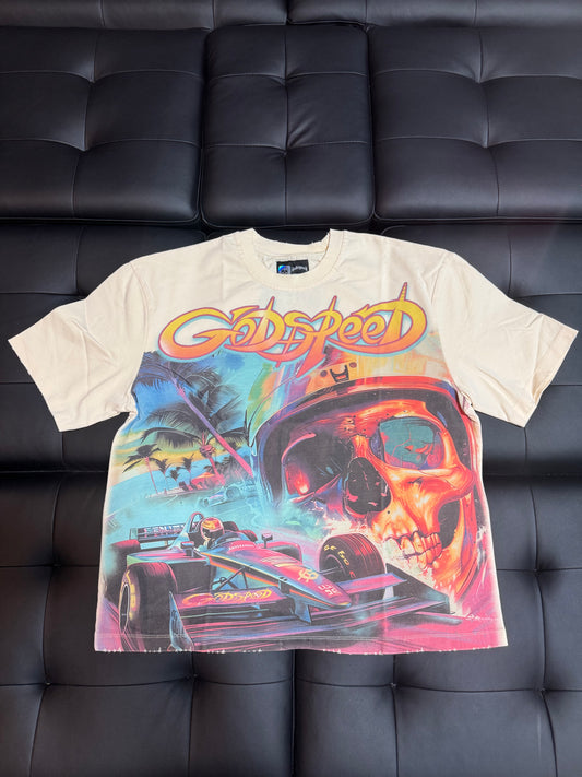 Godspeed Formula 1 Dreams Tee (Bone)