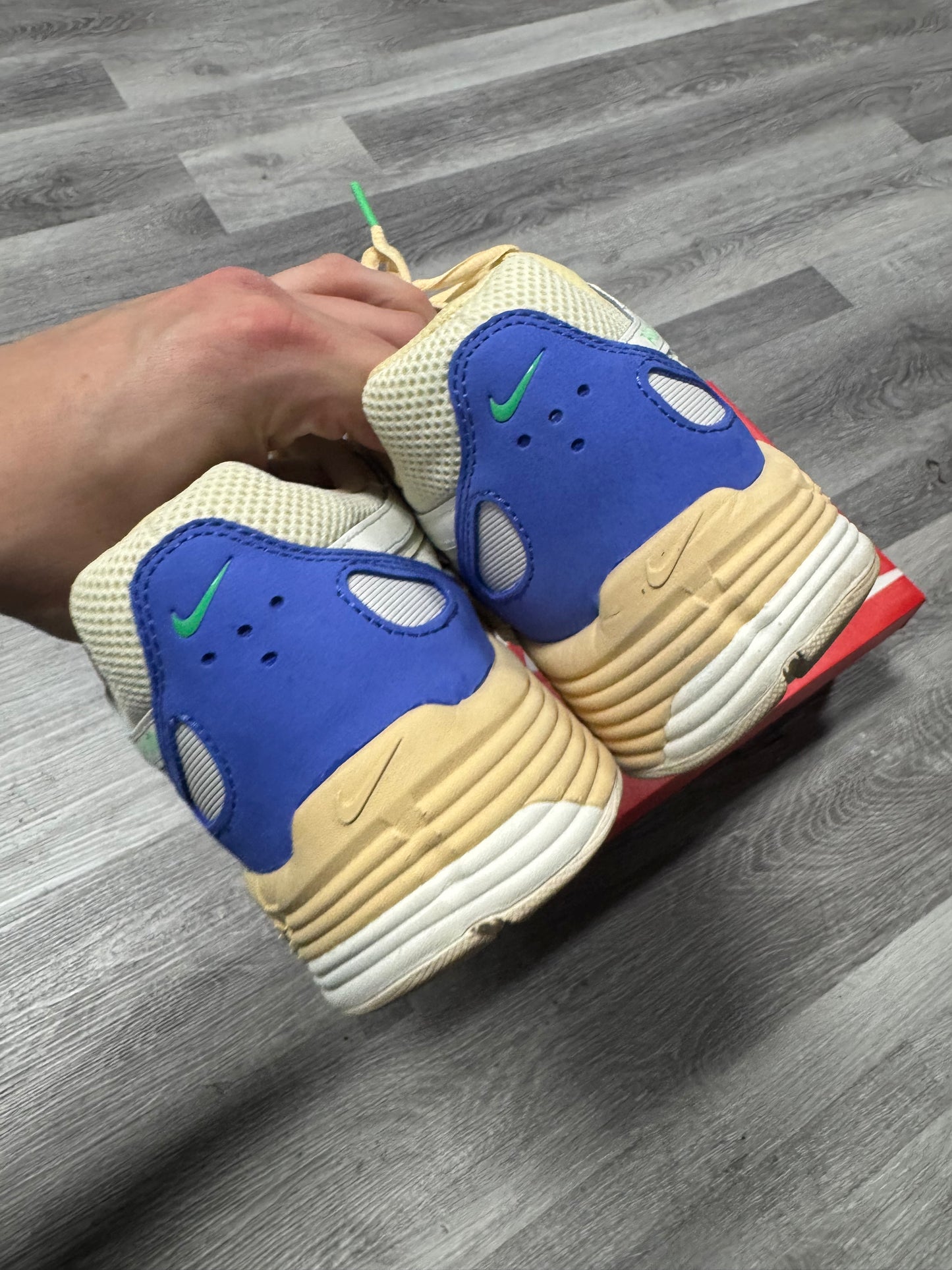 Nike P-6000 Coconut Milk Medium Blue / Preowned