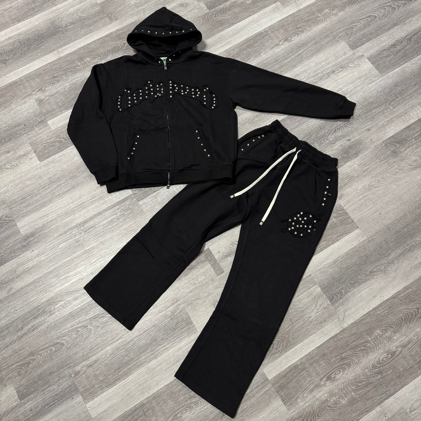 Godspeed Studded v2 Diamond Sweatsuit (Black)