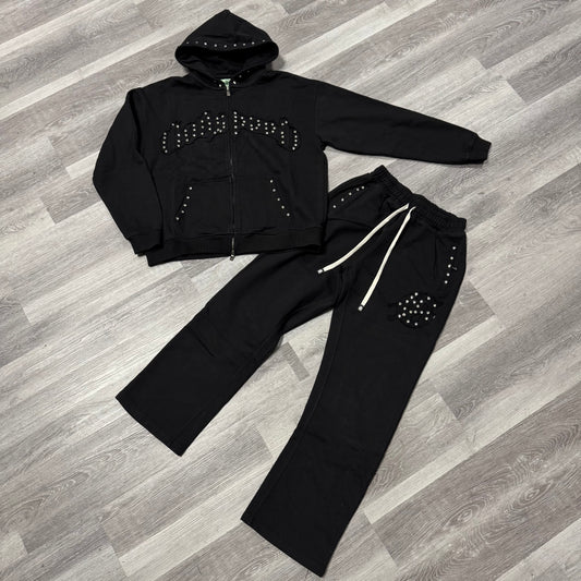 Godspeed Studded v2 Diamond Sweatsuit (Black)