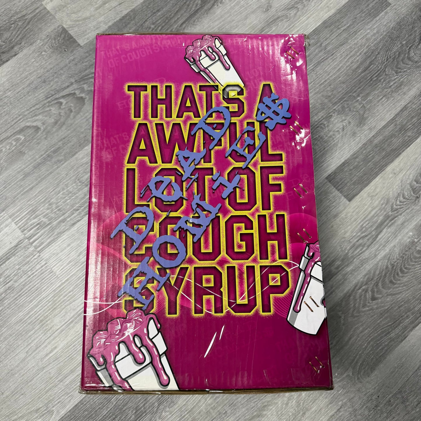 Thats a Awful Lot of Cough Syrup Lamp