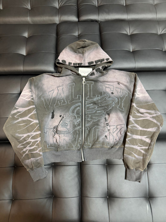 Valley Storm Garden Zip Up Hoodie
