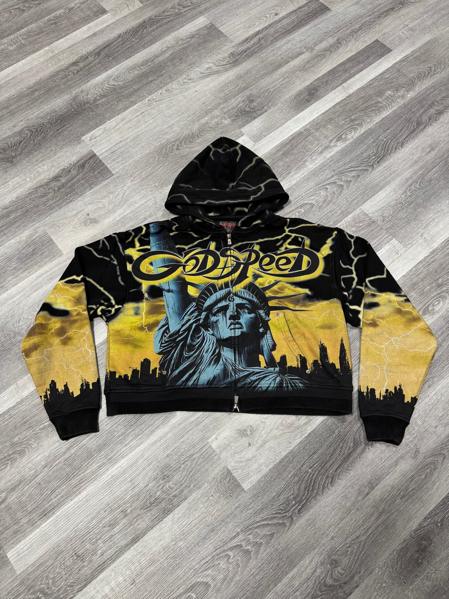 Godspeed Voltage Zip Up Hoodie (Yellow)