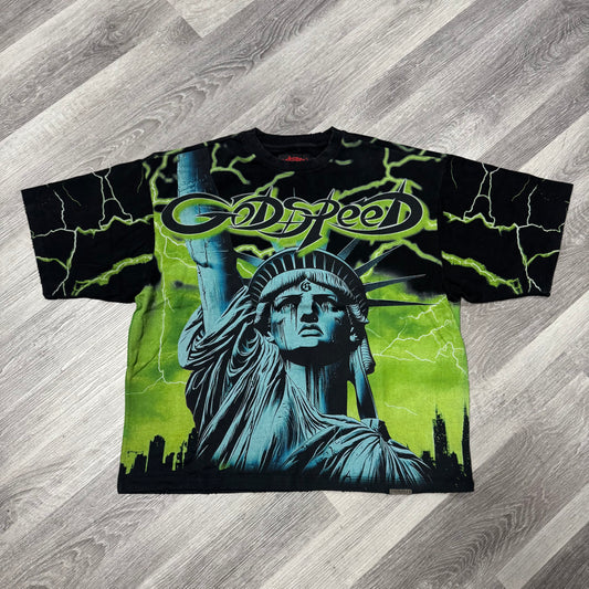 Godspeed Voltage Tee (Green)