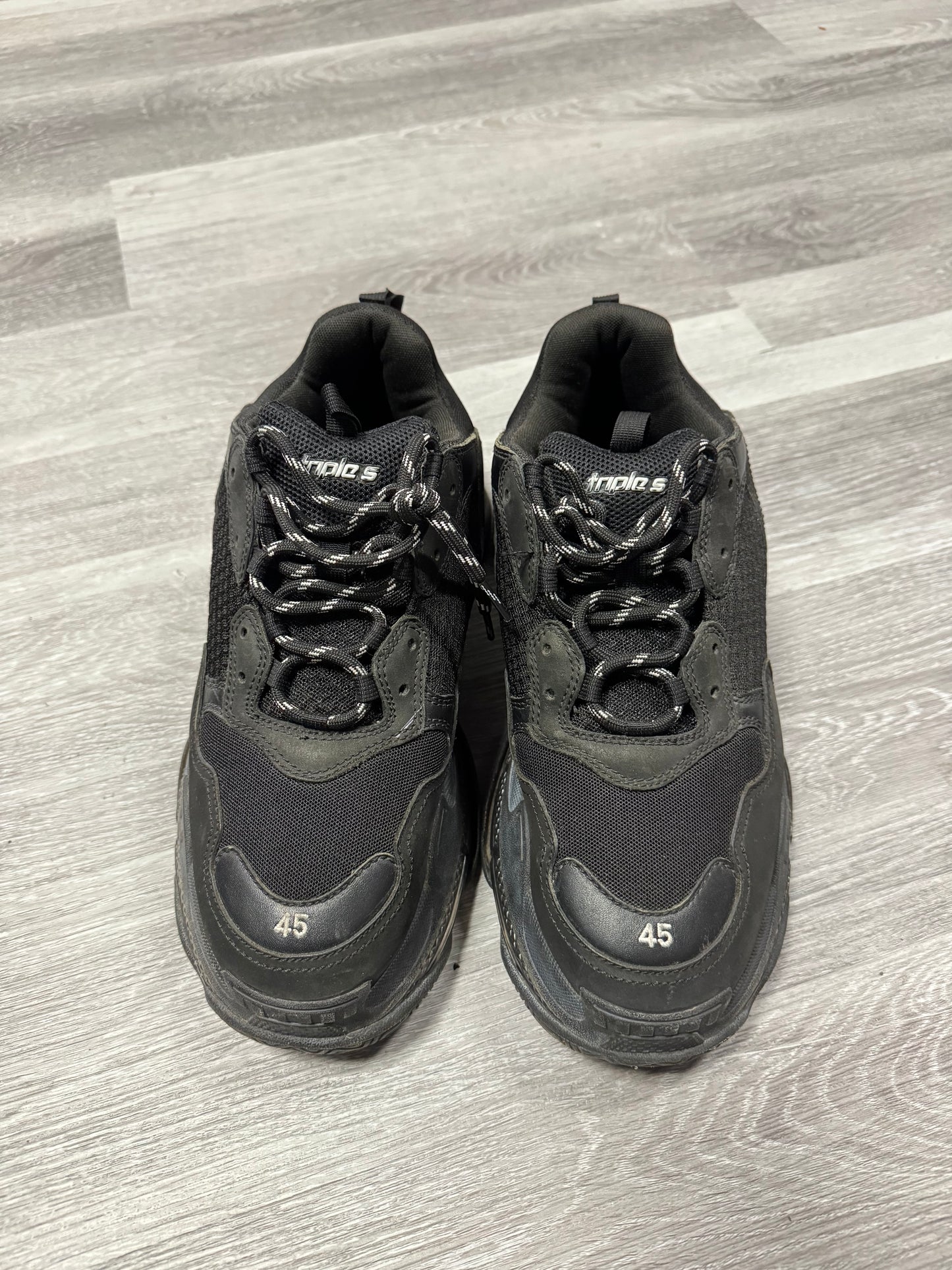 Balenciaga Triple S Ash Black / Preowned