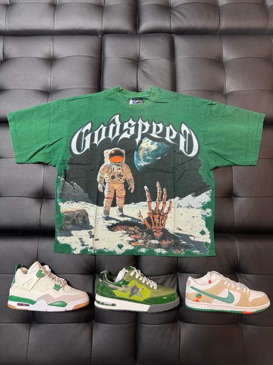 Godspeed First Contact Tee (Hunter Green)