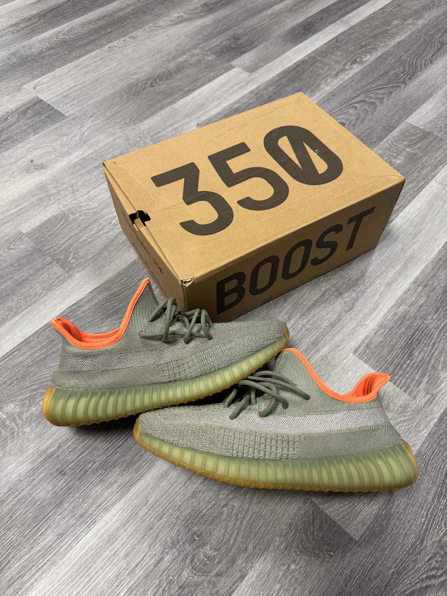 Yeezy 350 Desert Sage / Preowned
