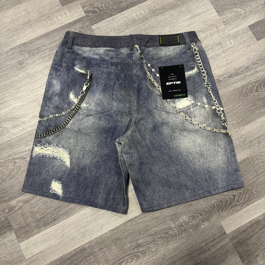 Thats a Awful Lot of Cough Syrup x EPTM Denim Shorts