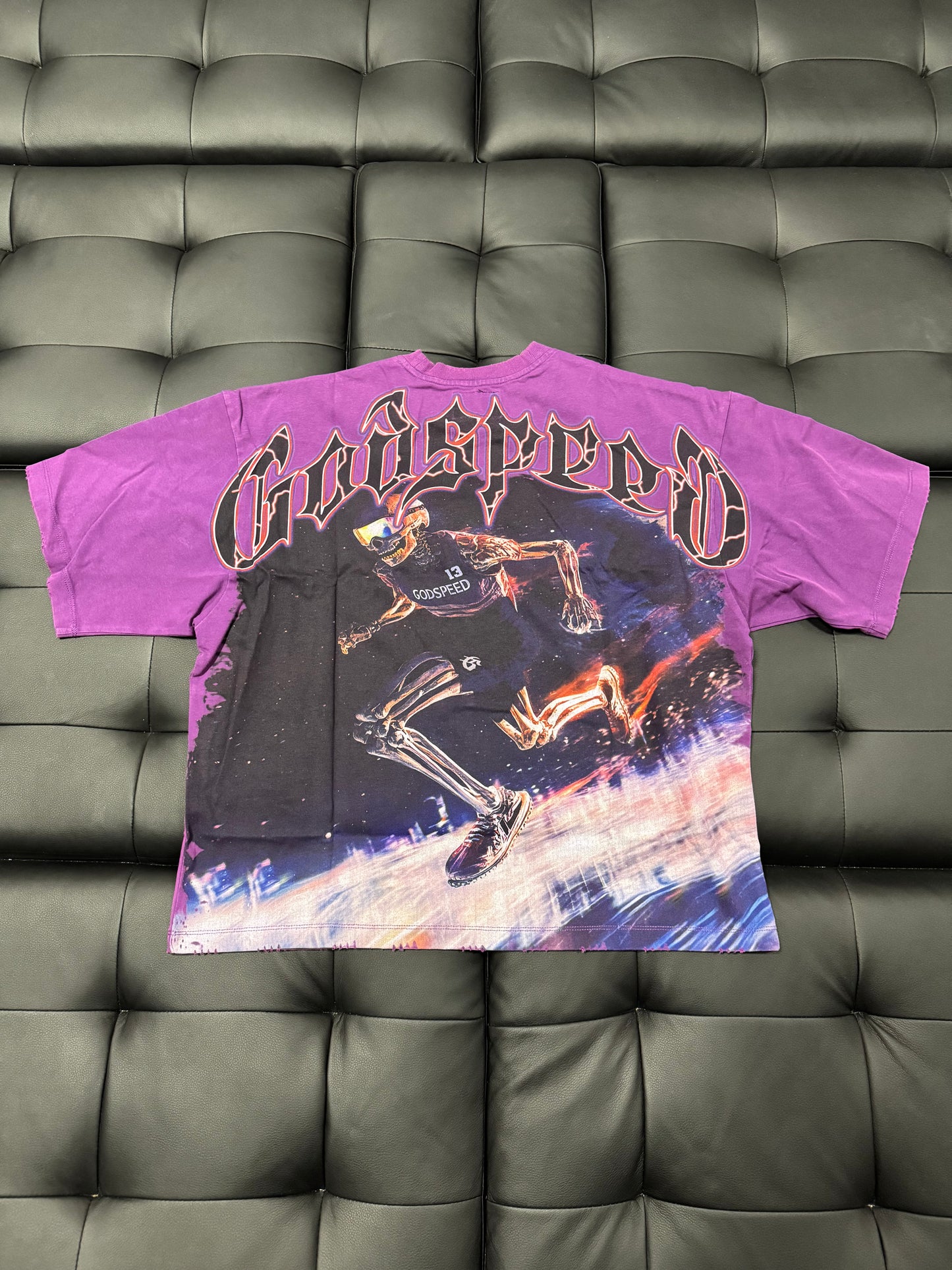 Godspeed Run Club Tee (Grape Purple)