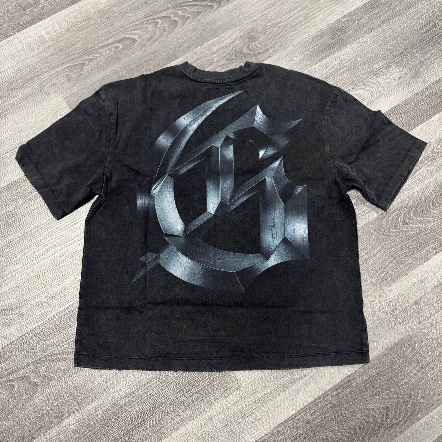 Godspeed Steel Logo Tee (Black Wash)
