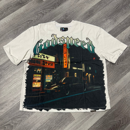 Godspeed Tokyo Pit Stop Tee (White)