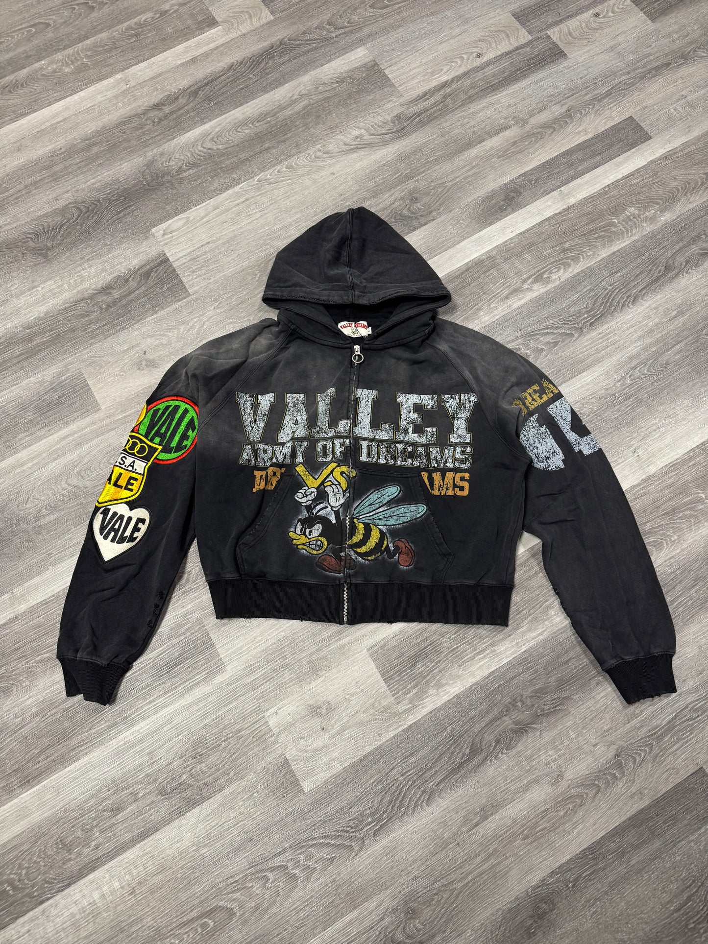 Valley Army Zip Up Hoodie
