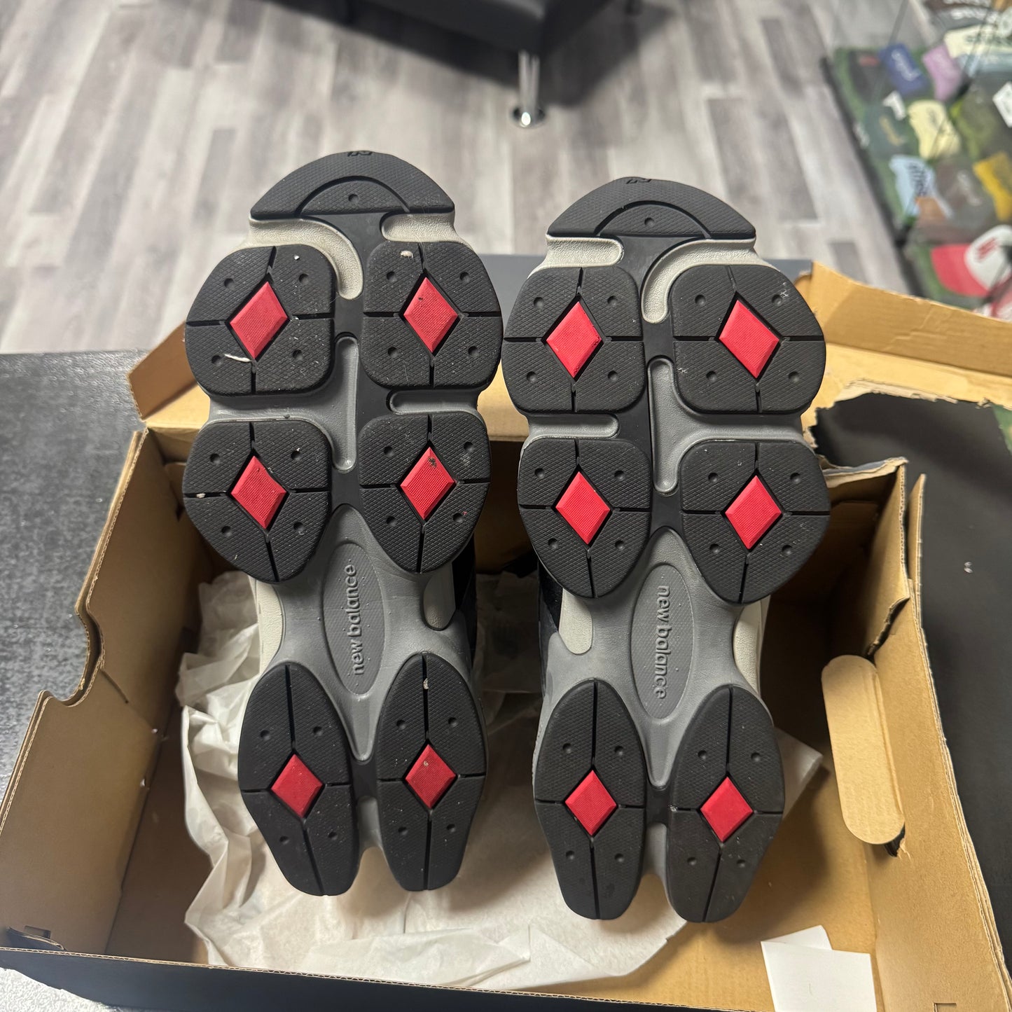 New Balance 9060 Black Castlerock / Preowned