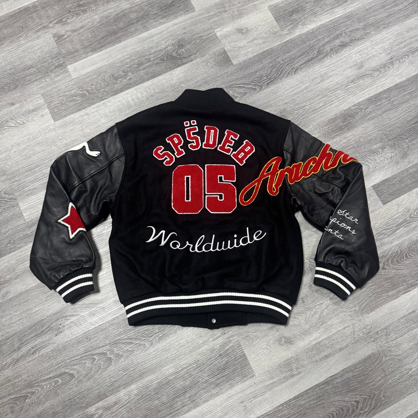 Sp5der District V Varsity Jacket