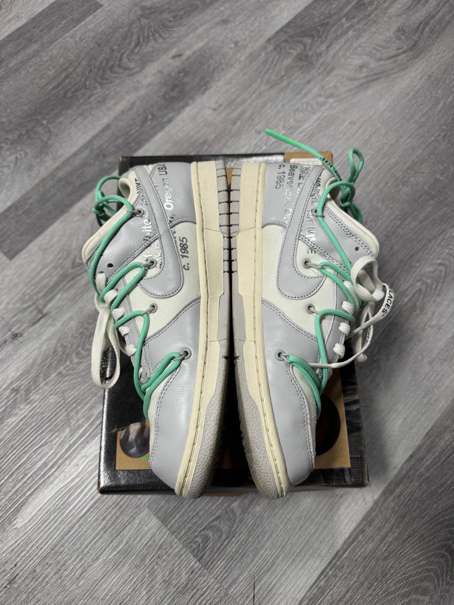 Dunk Low Off White Lot 4 / Preowned