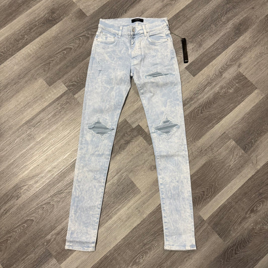 Amiri Mineral Wash Blue Wash Denim Jeans